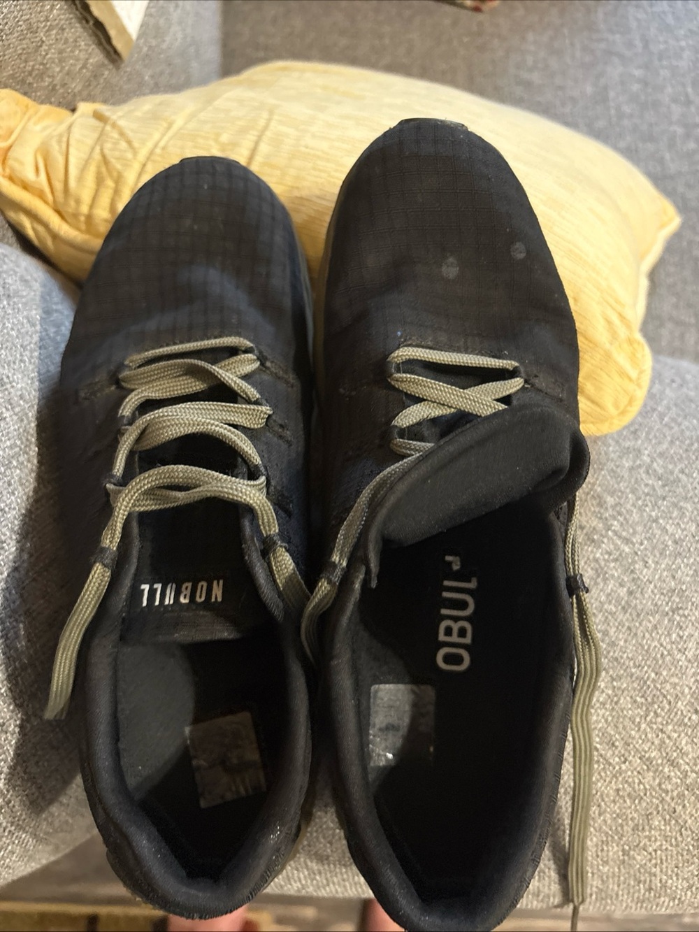 NOBULL Men's Black Athletic Sneakers - Lightweight Comfort